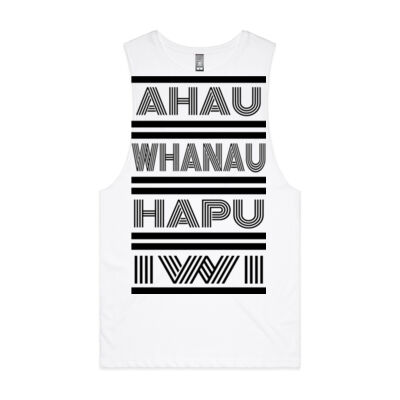 Black & White A.W.H.I Singlet Thumbnail